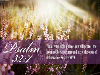 Desktop Psalm Bible Verse Wallpaper