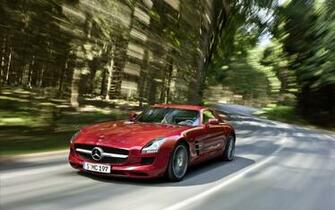 Mercedes Benz Sls Amg Widescreen Exotic Car Wallpaper