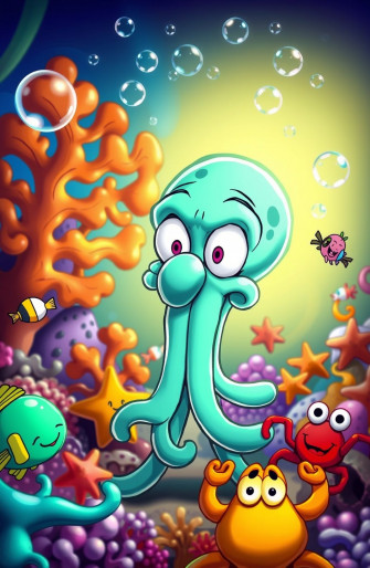 Squidward Wallpaper