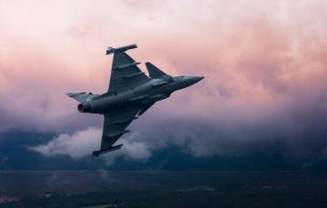 Wallpaper Multi Role Fighter Can Jas Gripen Image For