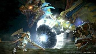 Final Fantasy Xiv A Realm Reborn Des Chocobos Et Un Dragon En Vid O
