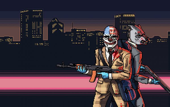 Payday Hotline Miami Dlc Wallpaper Here In