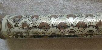 One Clopay Wallpaper Roll Mid Century Modern Metallic Atomic