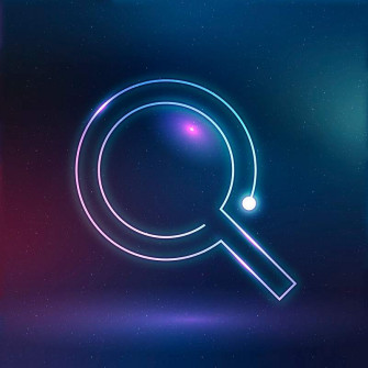 Magnifying Glass Image Wallpaper