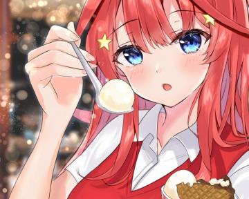 Nakano Itsuki Go Toubun No Hanayome Ice Cream
