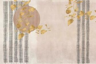 Wallpaper With Floral Pattern Arp Ge Fusuma Collection By Glamora