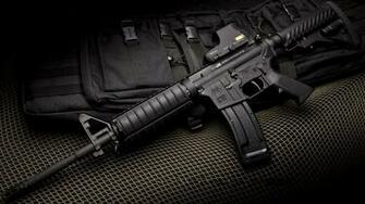 HD M16 Rifle Wallpaper Military Wallbase