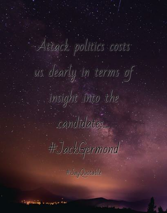 Quotes About Attack Politics Costs Us Dearly In Terms Of Insight