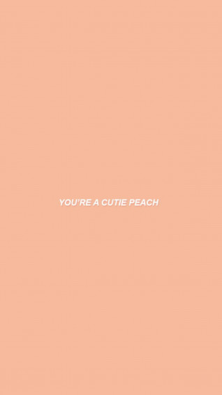 Embrace The Soft Elegance Of Peach Aesthetic Wallpaper