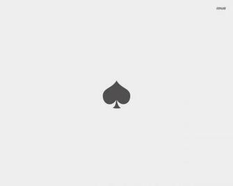 Spades Wallpaper Minimalistic