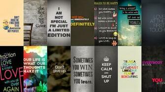 iPhone Signs Sayings Wallpaper Pack