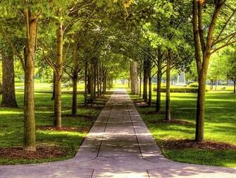 City Park Wallpaper Laptop Background Cool