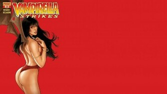 Vampirella Strikes HD Wallpaper Background