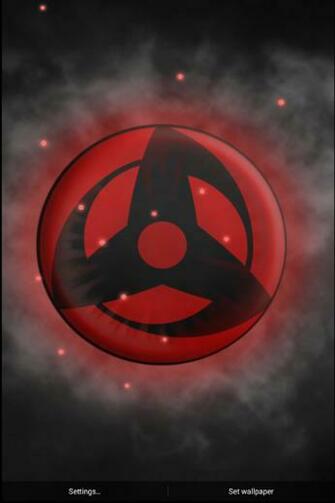 Sharingan Live Wallpaper Screenshot
