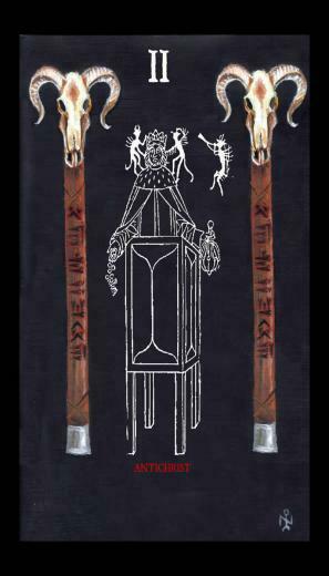 Of Wands Esoteric And Occult Luciferian Tarot Cards Wallpaper Image