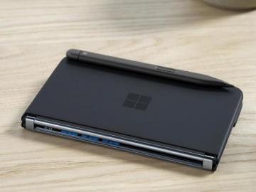 New Microsoft Surface Duo Is An Enhanced Foldable Phone Wallpaper