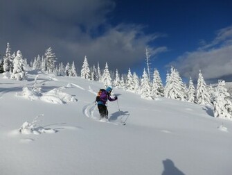 Backcountry Skiing Wallpaper My Legs