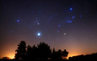 Starry Sky Desktop Wallpaper First HD