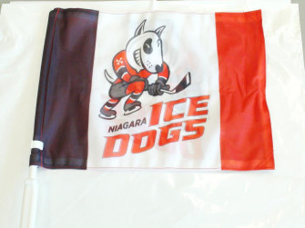 Niagara Icedogs Car Flag Retail Store