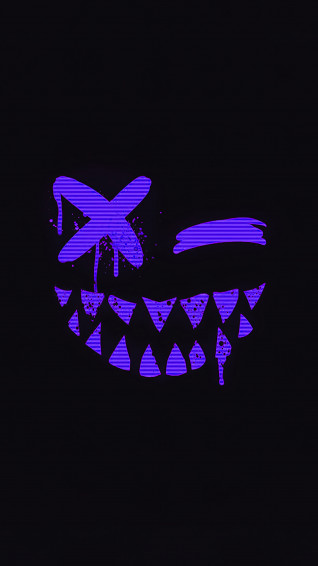 Scary Smile Dark Background 4k Wallpaper iPhone HD Phone 5430f