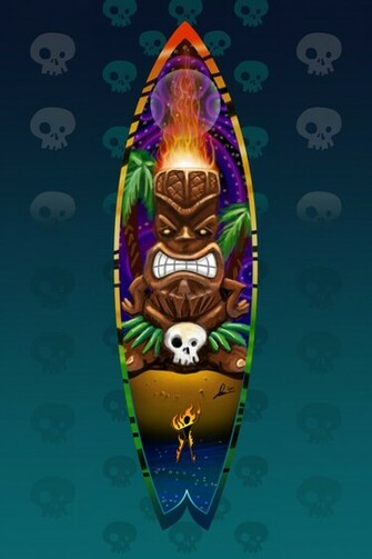 Tiki Wallpaper