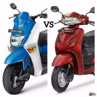 Honda Cliq Vs Activa 4g Comparison Price
