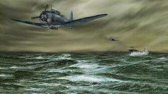 Wallpaper Airplane Aircraft Carrier The Vb Pilots From