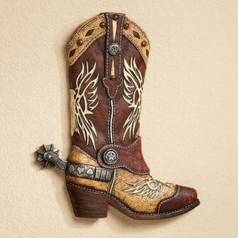 Cowboy Boots Wallpaper Boot Wall Art Multi
