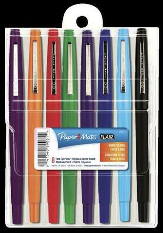 Paper Mate Flair Non Toxic Permanent Marker Mm Medium Felt Tip