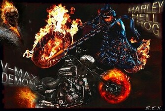 Ghost Rider Bike Wallpaper