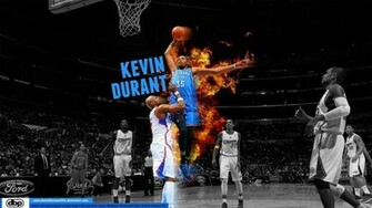 Kevin Durant Dunking HD Wallpaper Sports