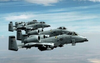 A Avenger Gatling Gun Ground Targets Hog Warthog