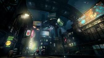 Cityscapes Futuristic Wallpaper