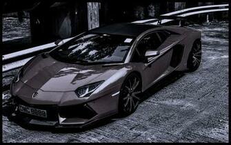 Red Lamborghini Aventador Gotham HD Wallpaper Hot