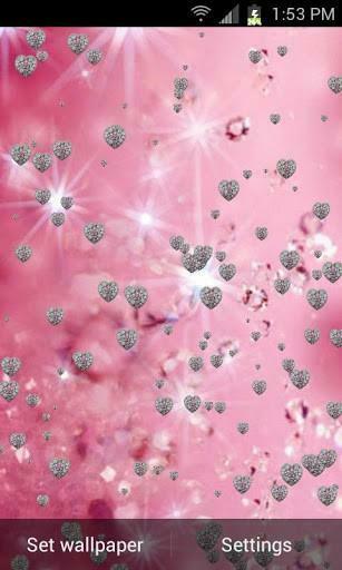 Pink Diamond Heart Wallpaper HD On Picsfair