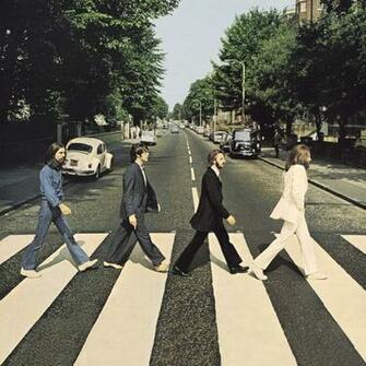 Beatles Abbey Road Vintage Wall Mural Photo Wallpaper