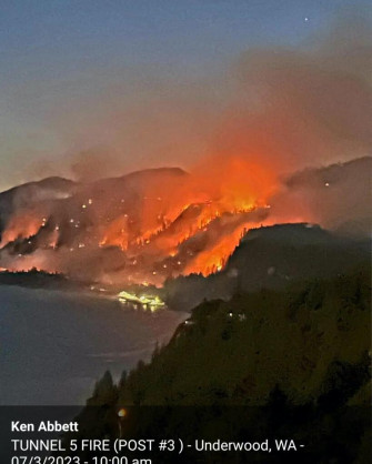 Fires Threaten Wineries Vines In Columbia Gorge Yakima Valley Wallpaper