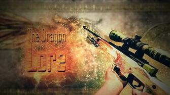 Art Of Cs Go Skin Awp Dragon Lore By Sequicz