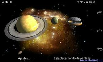 3d Galaxy Live Wallpaper Full Android