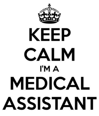 Keep Calm I M A Medical Assistant And Carry On Image