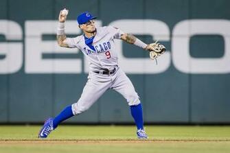 Chicago Cubs Infielder Javier B Ez S Low Obp Would Make Him A Rare