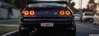 Fioletowy Nissan Gtr R33 4k Pobieranie Tapety Wallpaper