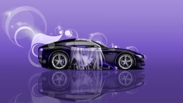 Maserati Granturismo Water Car Wallpaper