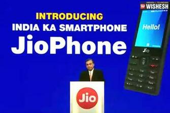 Reliance 40th Agm Jio Phones Offered For Mukesh