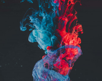 Colorful Smoke Background For Wallpaper