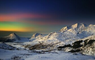 Winter Wallpaper Mountains Morning Mac Retina