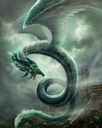 Wind Dragon Wallpaper Top Background