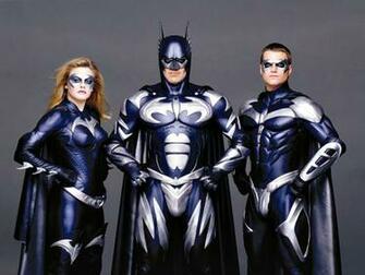 Batman Robin Batgirl Portrait Wallpaper