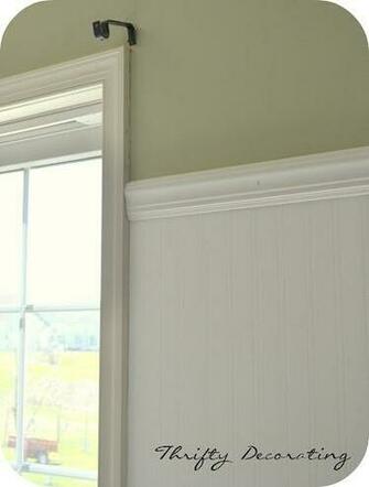 Beadboard Wallpaper And Foam Chair Rail Diy Projects