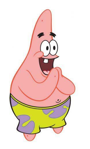 Cartoon Funny Spongebob Squarepants Patrick Star Wallpaper Logo Gambar